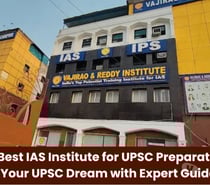 Best IAS coaching for UPSC Preparation- Vajirao and Reddy