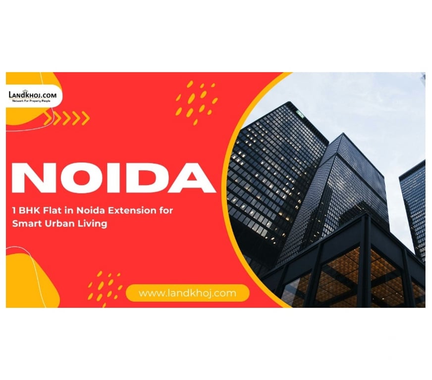 Houses & Flats for sale Delhi - Photos for 1 BHK Flat in Noida Extension for Smart Urban Living