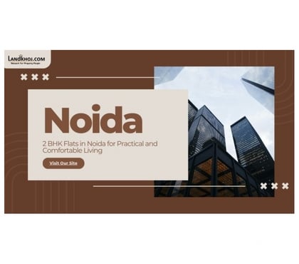 apartments for sale - Photos for 2 BHK Flats in Noida for Practical and Comfortable Living