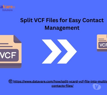 Other Services - Photos for Split VCF Files for Easy Contact Management
