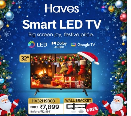 TV for sale - Photos for Haves 32 Inch Full HD Smart android LED TV Frameless