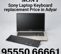 Sony Laptop Keyboard Replacement Cost in Adyar - Genuine Spa
