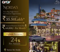 GYGY FiveO Noida | Retail Shops, Food Court & Office Spaces