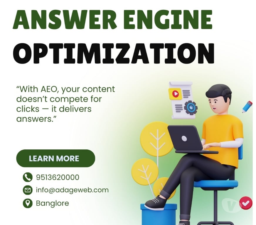 Other Services Bangalore - Photos for AEO : Optimizing Content for Quick Answers