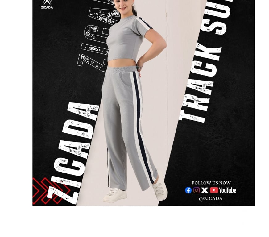 Buy & Sell Clothes Delhi - Photos for Tracksuit for Women – Zicada Stylish Co-ord Set for Girls