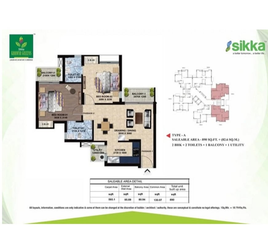 Houses & Flats for sale Greater Noida - Photos for 2 BHK & 3 BHK Apartments in Greater Noida west