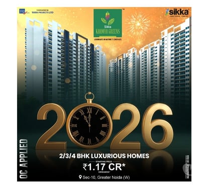 Houses & Flats for sale - Photos for 2 BHK & 3 BHK Apartments in Greater Noida west