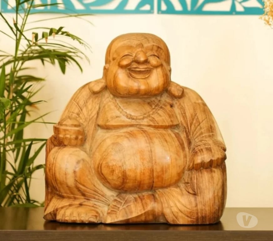 Buy & Sell Gift Delhi - Photos for Wooden Handcrafted Buddha Online - Designed for Peaceful Liv