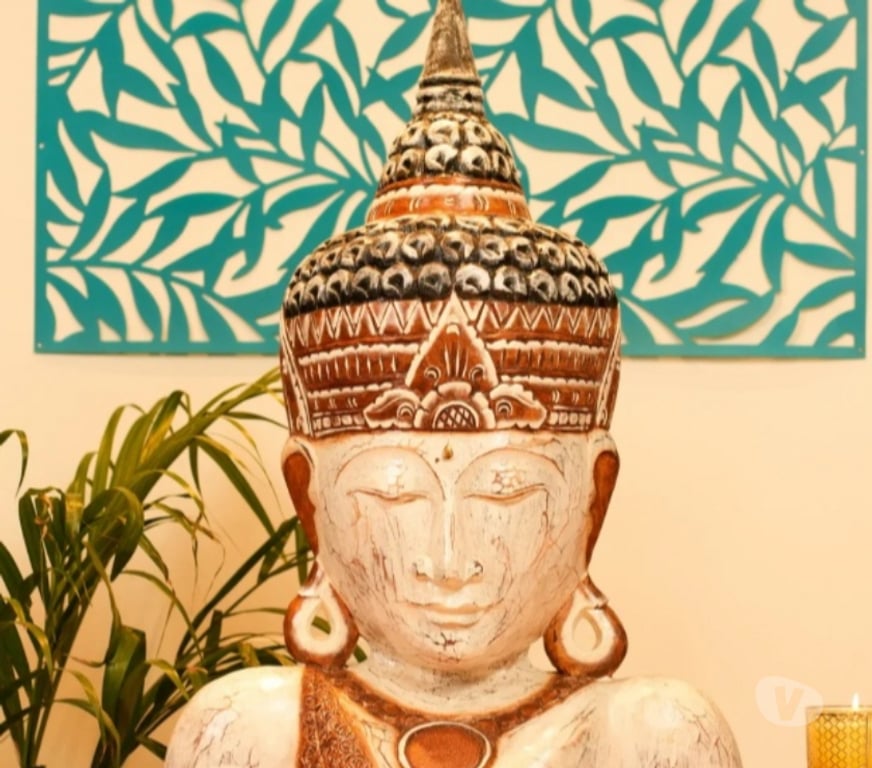 Buy & Sell Gift Delhi - Photos for Wooden Handcrafted Buddha Online - Designed for Peaceful Liv