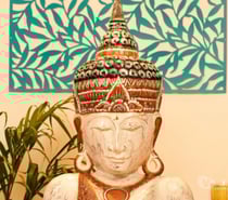 Wooden Handcrafted Buddha Online - Designed for Peaceful Liv