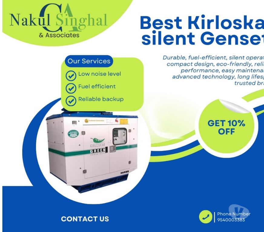 Other Services New Delhi - Photos for Best Kirloskar silent Genset