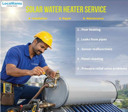 Insurance services - Photos for Solar Water Heater Repair Service by LocalRamu