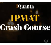 IPMAT Crash Course Backed by Exam Analysis & Proven Methods