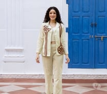 Buy Embroidery Co-ord Sets Online in Elegant Cuts