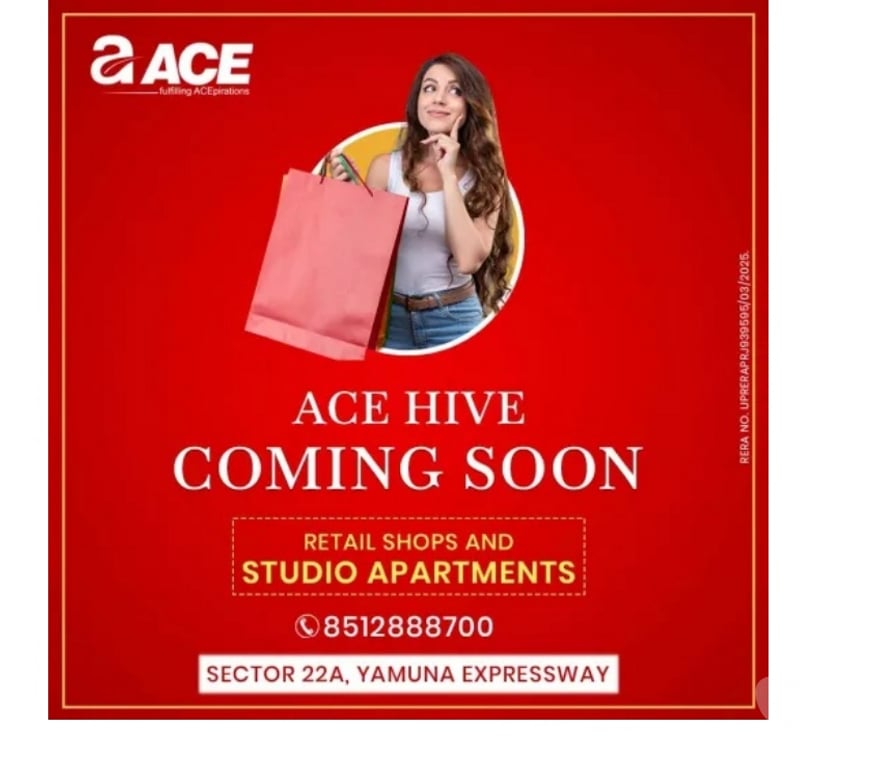 Houses & Flats for sale Greater Noida - Photos for ACE Hive – Smart Studio Investment at Yamuna Expressway