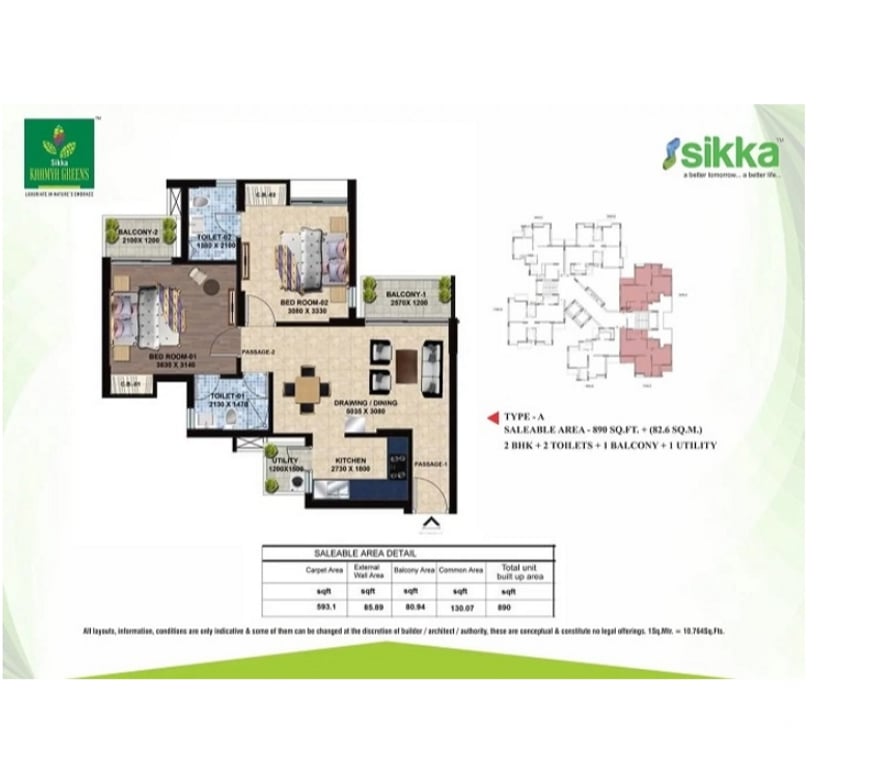 Houses & Flats for sale Greater Noida - Photos for 2 BHK Apartment |3 BHK property for sale in Greater Noida