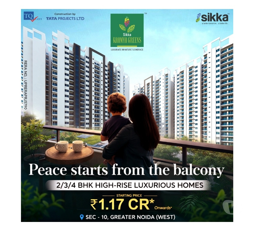 Houses & Flats for sale Greater Noida - Photos for 2 BHK Apartment |3 BHK property for sale in Greater Noida