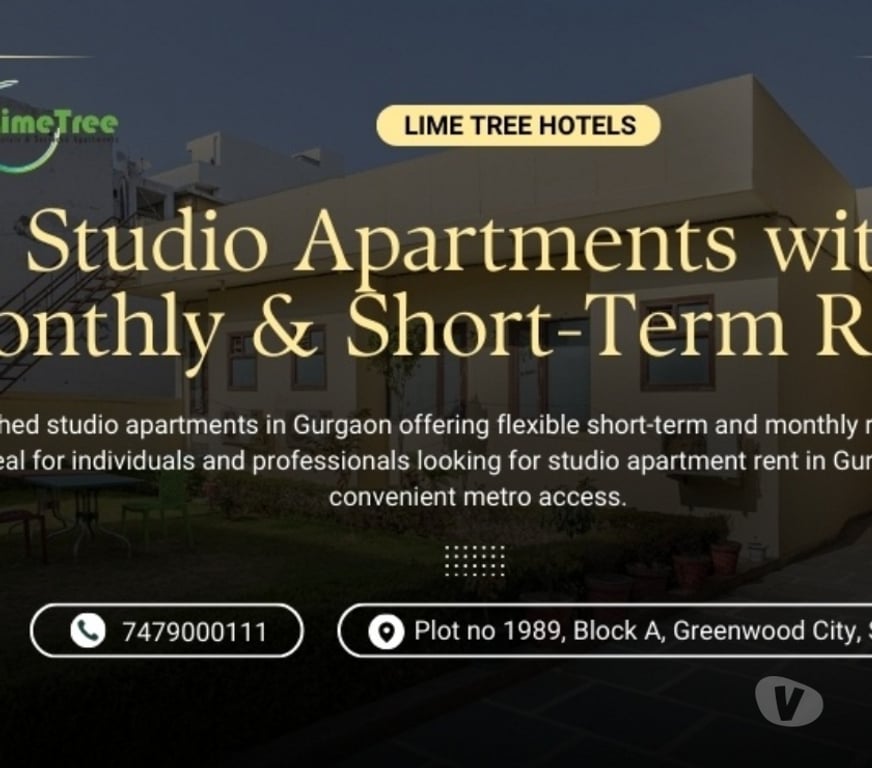 property for rent Gurgaon - Photos for Furnished Studio Apartments for Rent Near Metro in Gurgaon