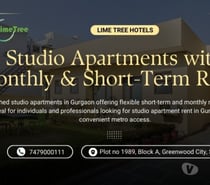 Furnished Studio Apartments for Rent Near Metro in Gurgaon