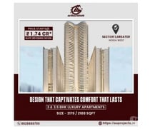 AU Aspire Leisure Valley – Contemporary 3 & 3.5 BHK Living