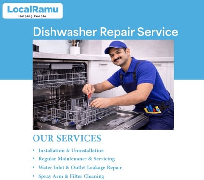 Outsourcing services - Photos for Dishwasher Service by LocalRamu with Skilled Experts