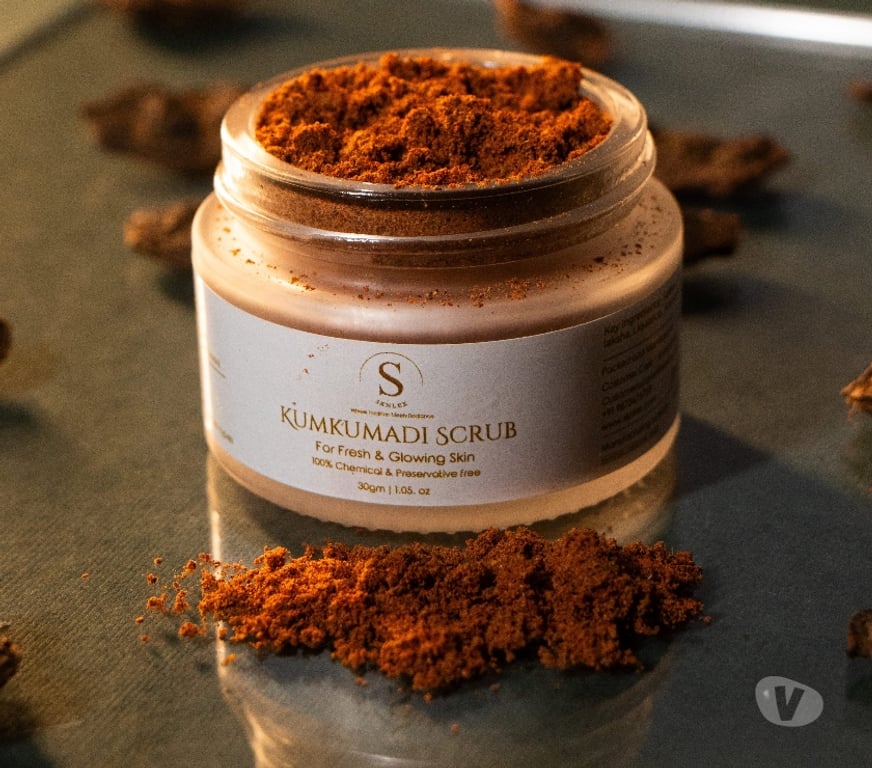 Beauty products Delhi - Photos for Kumkumadi Herbal Scrub for Naturally Bright, Healthy Skin