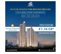 AU Aspire Leisure Valley – Modern 3 and 3.5 BHK Homes