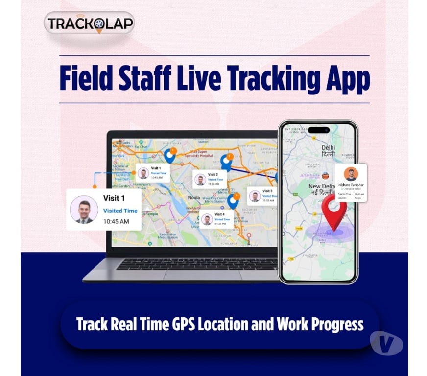 Web services Noida - Photos for Smart Location Tracking App for Businesses | TrackOlap