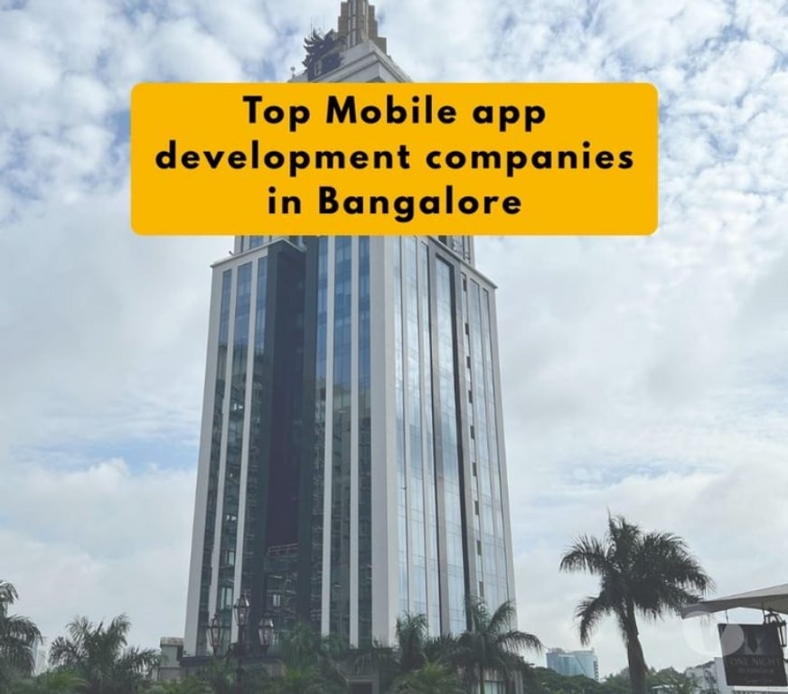 Web services Bangalore - Photos for Mobile App Development Company in Bangalore