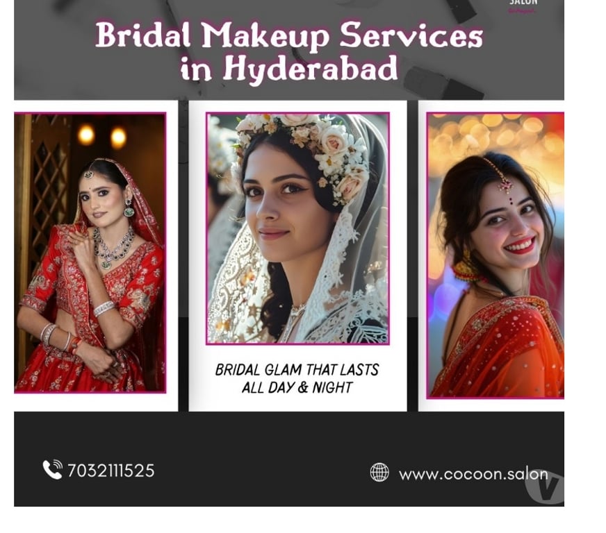 Well-being services Hyderabad - Photos for Bridal Makeup Services in Hyderabad |7032111525|Cocoon Salon