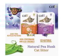 Natural Pea Husk Cat Litter with Strong Odour Control