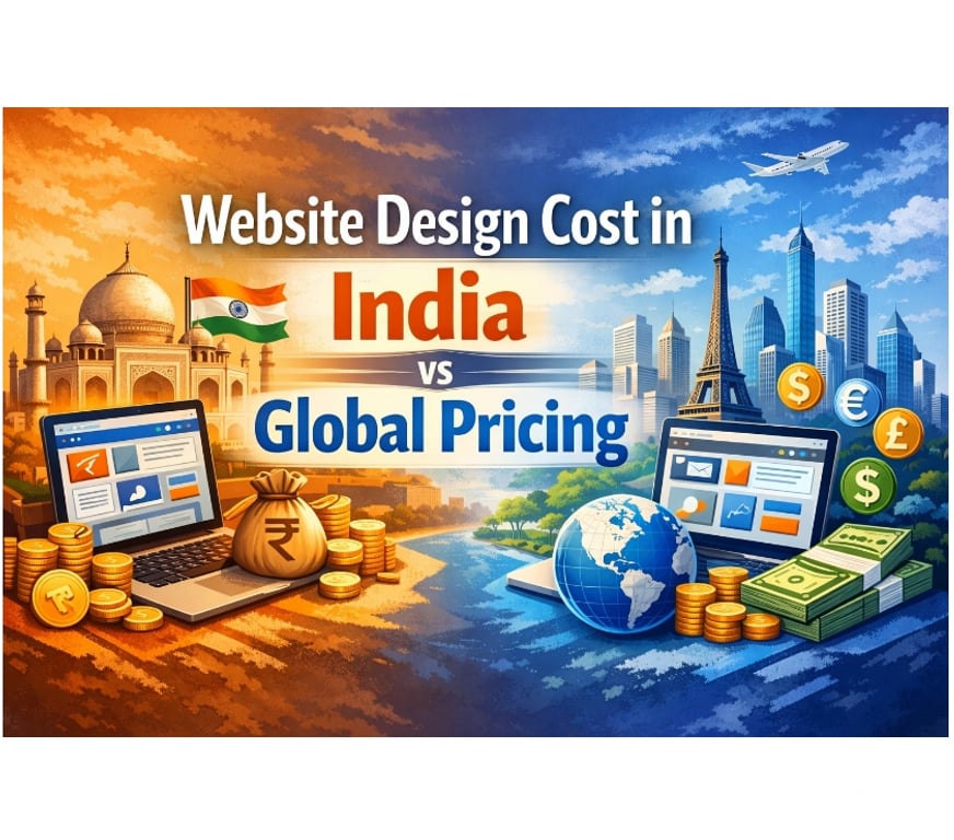 Web services New Delhi - Photos for Website Design Cost in India vs Global Pricing