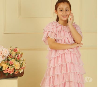 Buy & Sell Clothes - Photos for Buy Wild Rose Pink Ruffle Dress Girls 9-14 Yrs | Party Wear